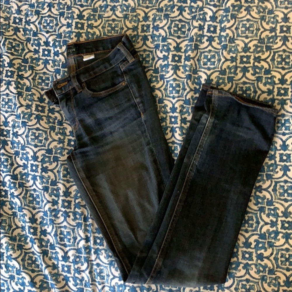 Jcrew matchstick jeans